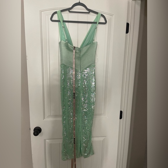 House of CB Thala Corset Bodice Sequin Cocktail Dress - Picture 10 of 12